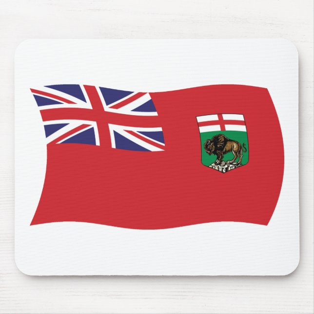 Manitoba Flag Mousepad (Front)