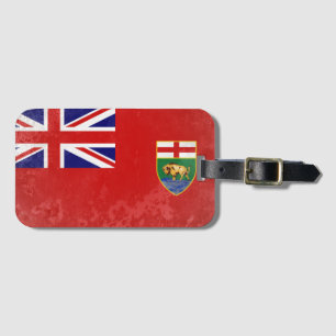 Manitoba Luggage Tag