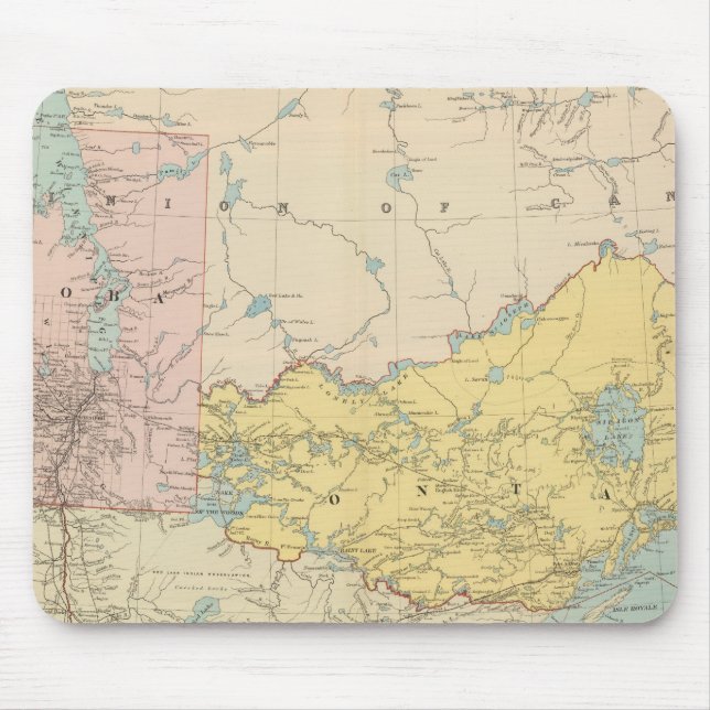 Manitoba Mouse Mat (Front)