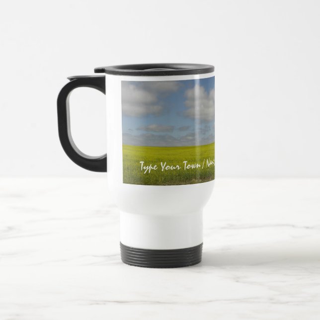 Manitoba Mug Prairie Landscape Travel Mugs Cups (Left)
