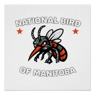 Manitoba National Bird Wall Art