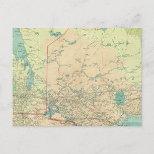 Manitoba & Northwest Ontario Postcard