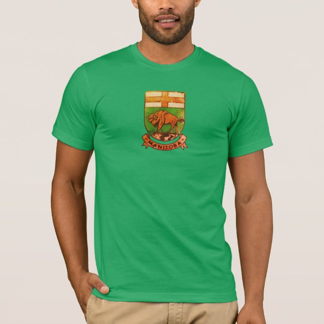MANITOBA . RETRO LS T-Shirt (Front)