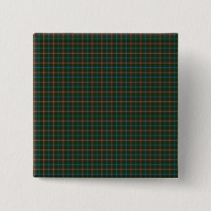 Manitoba tartan 15 cm square badge