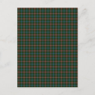 Manitoba tartan postcard