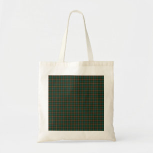 Manitoba tartan tote bag