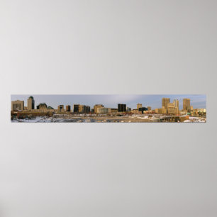 Manitoba (Winnipeg) Panoramic 1 Poster
