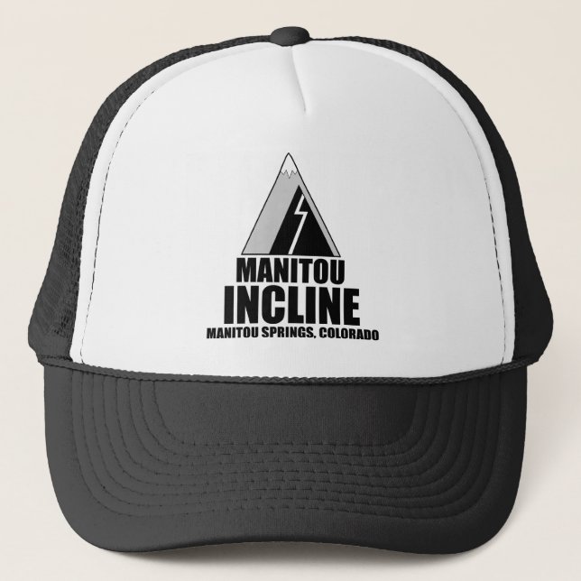 Manitou Incline Manitou Springs Colorado Trucker Hat (Front)