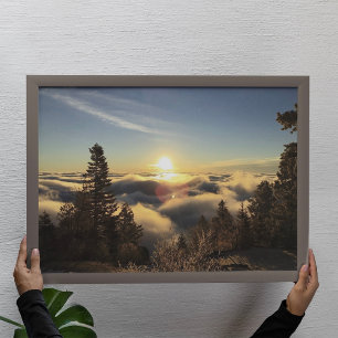 Manitou Incline Sunrise Above The Clouds Photo Print