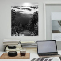 Manitou Incline Sunrise Black & White
