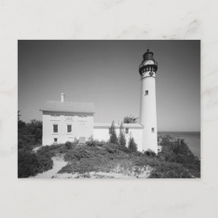 Manitou Island Lighthouse Postcard