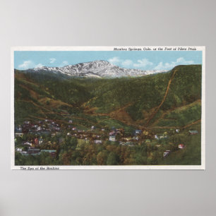 Manitou Springs, CO - The Spa of the Rockies Poster