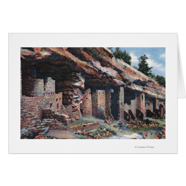 Manitou Springs, Colorado - Cliff Dwellings (Front Horizontal)