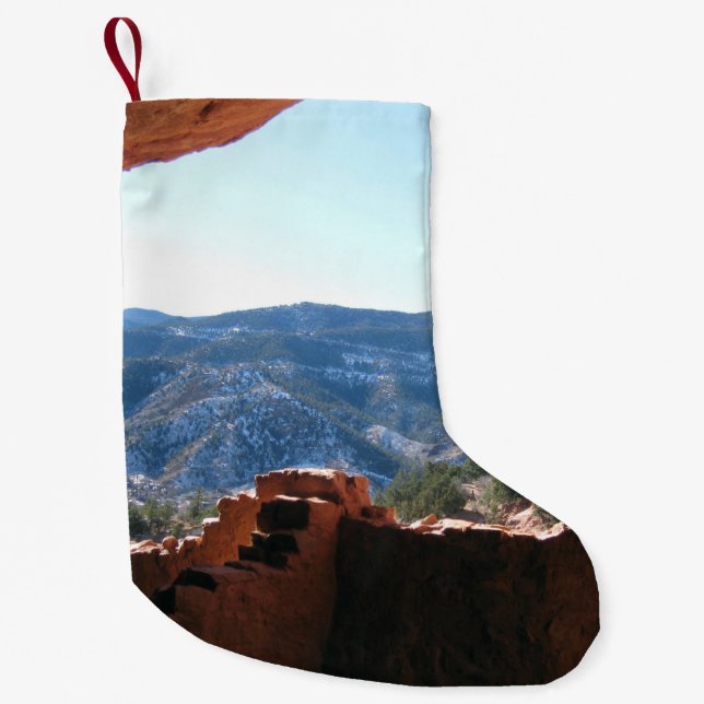 Manitou Vista Small Christmas Stocking (Front)