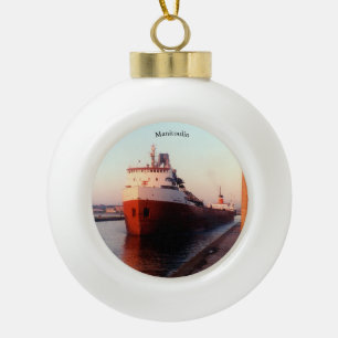 Manitoulin CSL ball or snowflake ornament