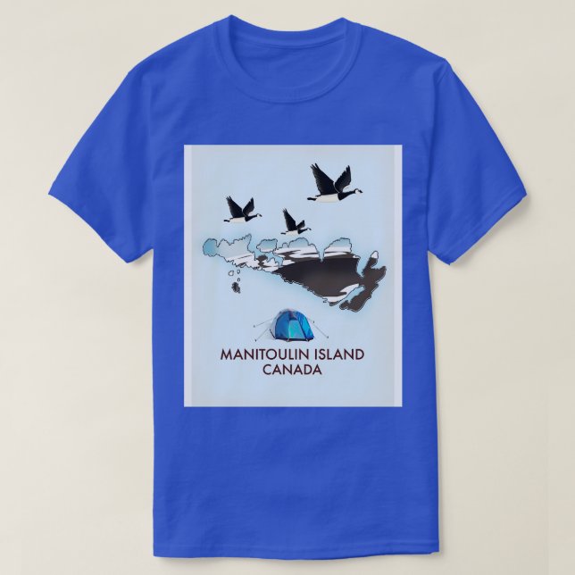 Manitoulin Island Canada T-Shirt (Design Front)