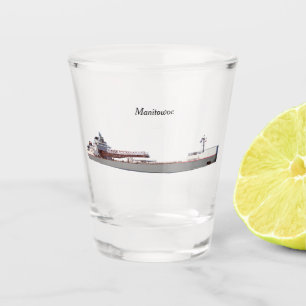 Manitowoc shot glass