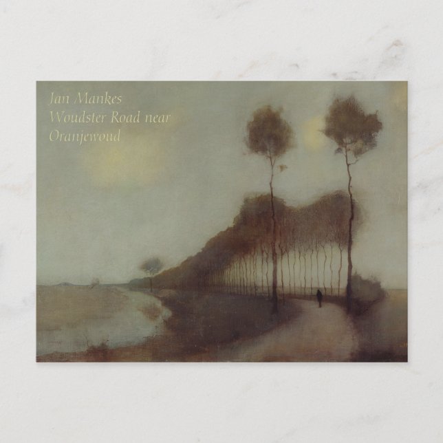 Mankes Woudster Road Oranjewoud CC0688 Postcard (Front)