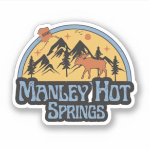 Manley Hot Springs, Alaska Sticker