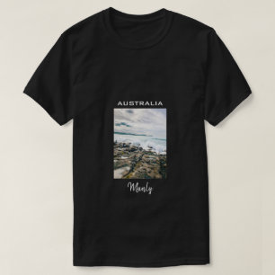 Manly Beach ocean surf Australia travel T-Shirt