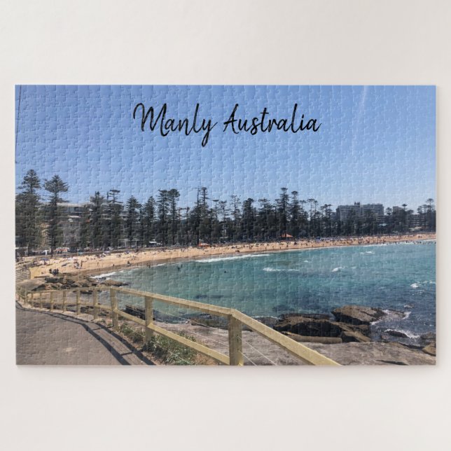 manly beach sydney jigsaw puzzle (Horizontal)
