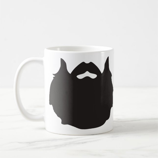 Manly Beard Mug (Left)