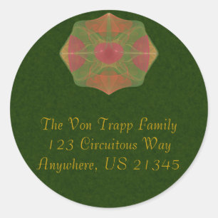 Manly Matrimony Classic Round Sticker