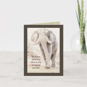 Manly Note Card