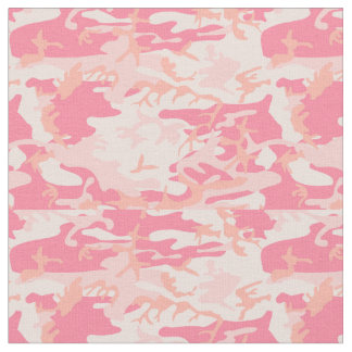 Manly Pink Camo Fabric