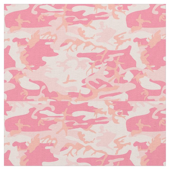 Manly Pink Camo Fabric (Close Up)