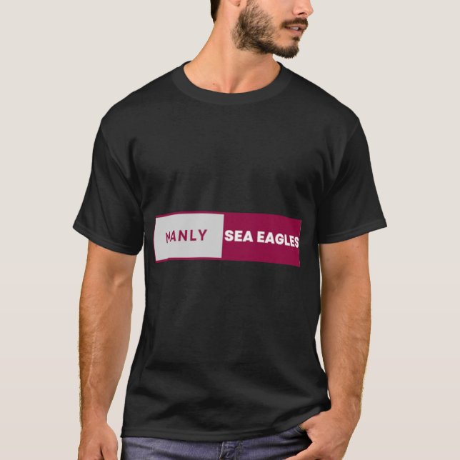 Manly Sea Eagles Rug friends T-Shirt (Front)