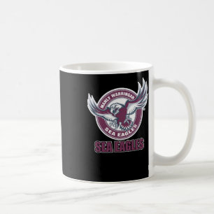 Manly Sea Eagles Sticker Coffee Mug