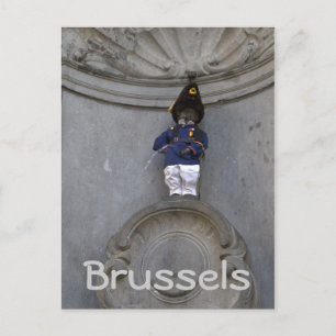 Manneken Pis Postcard