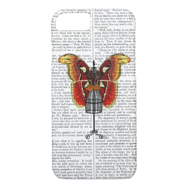 Mannequin Red And Yellow Butterfly Case-Mate iPhone Case (Back)