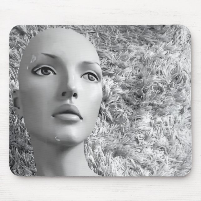 Mannequin Woman  Mouse Mat (Front)