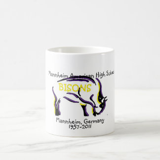Mannheim Bison Mascot Coffee Mug