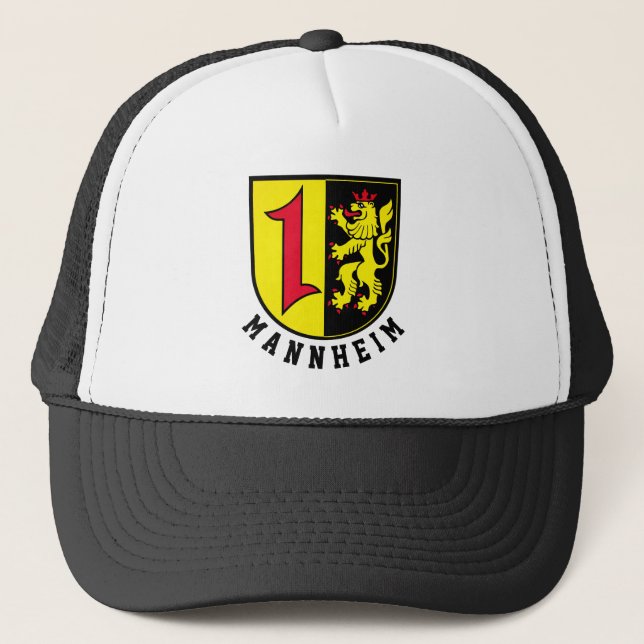 Mannheim coat of Arms Trucker Hat (Front)
