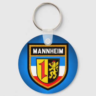 Mannheim Flag Key Ring