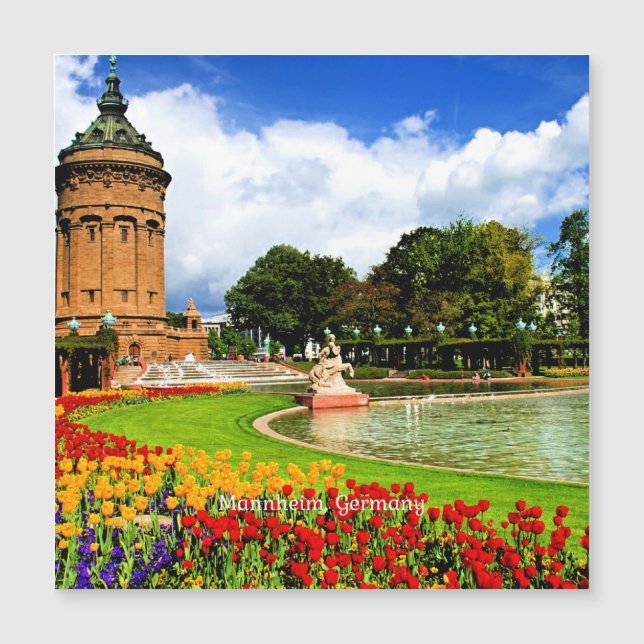 Mannheim, Germany beautiful landscape photograph (Front)