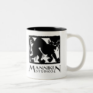 Mannikin Studios logo mug
