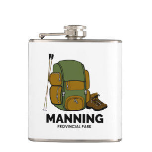 Manning Provincial Park Backpack Hip Flask