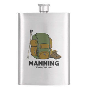 Manning Provincial Park Backpack Hip Flask