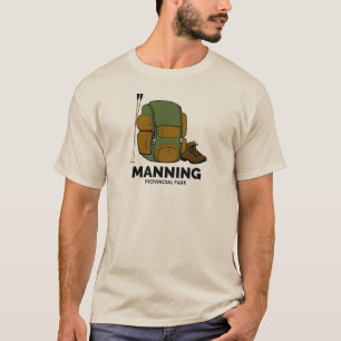 Manning Provincial Park Backpack T-Shirt