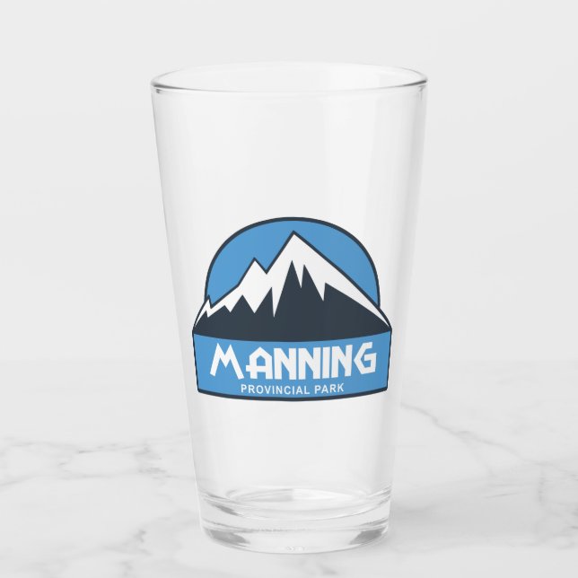 Manning Provincial Park Glass (Front)
