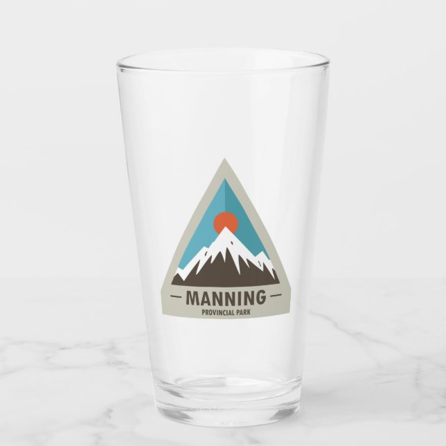 Manning Provincial Park Glass (Front)