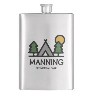 Manning Provincial Park Hip Flask