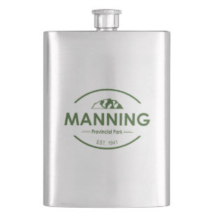 Manning Provincial Park Hip Flask