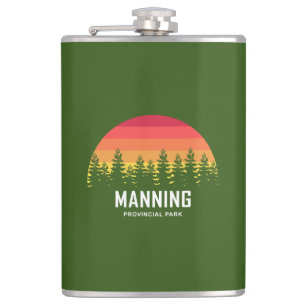 Manning Provincial Park Hip Flask