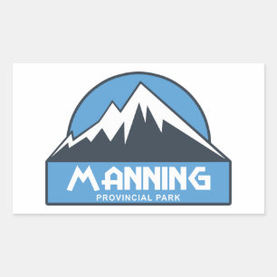 Manning Provincial Park Rectangular Sticker
