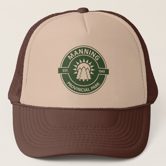 Manning Provincial Park Trucker Hat (Front)